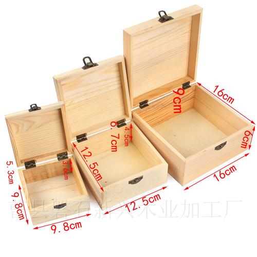 厂家加工定制书本形状木制礼品工艺品包装盒 出口外贸木质书盒