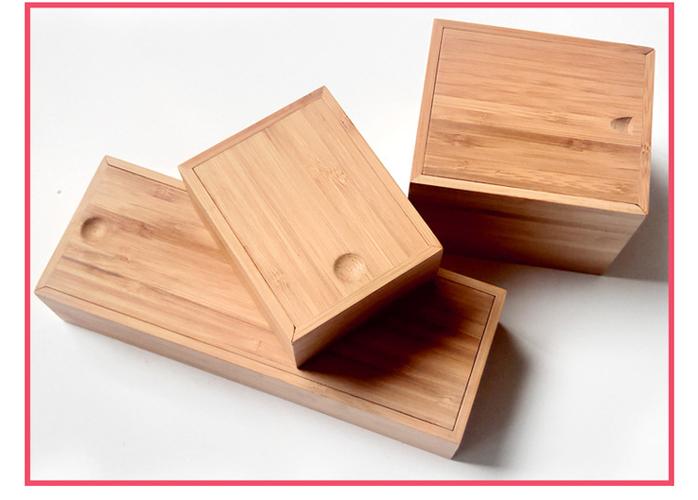 专业定制木质包装盒 工艺品礼品竹盒子 实木长方形盒来图来样加工